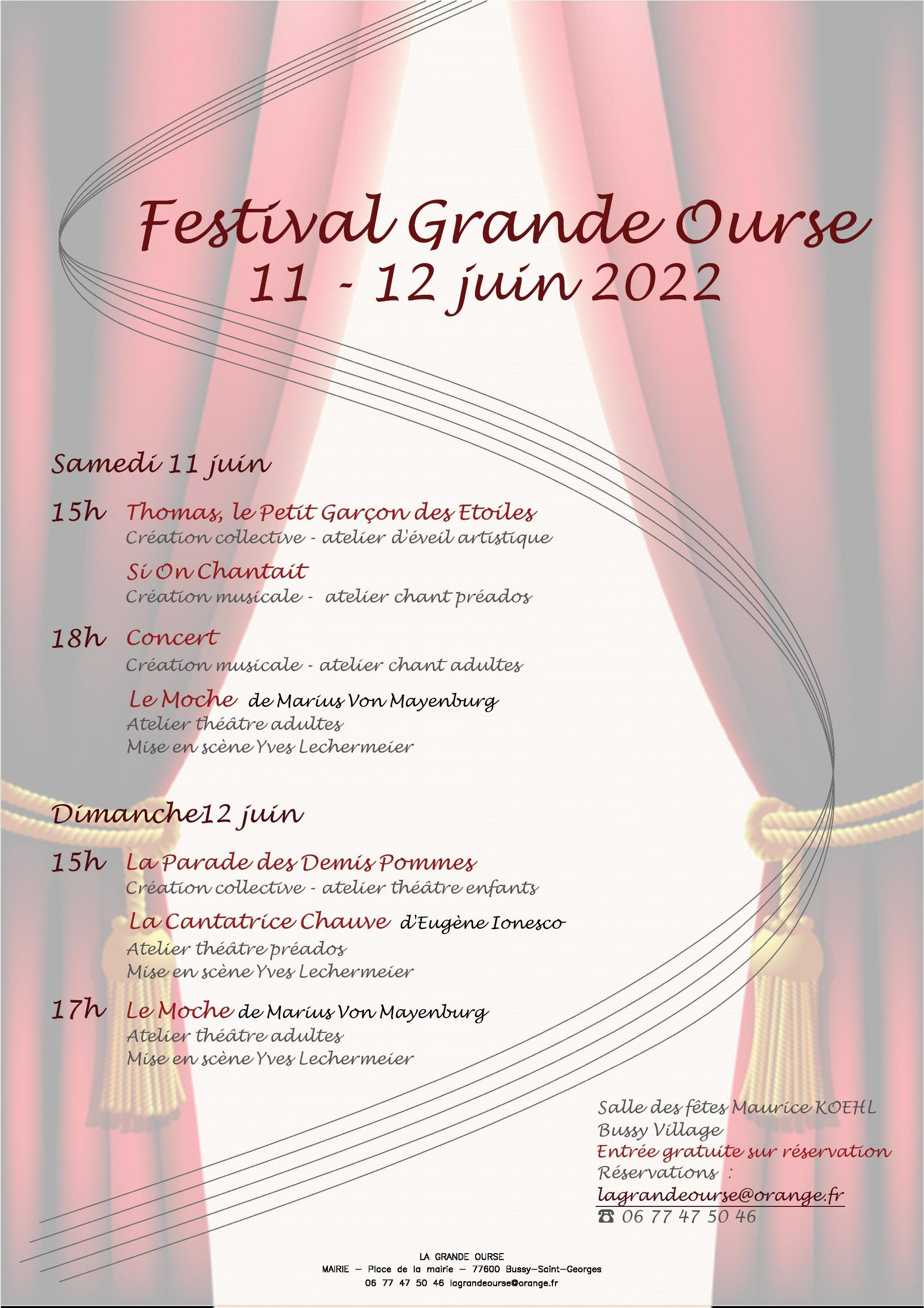 FESTIVAL GRANDE OURSE 2022