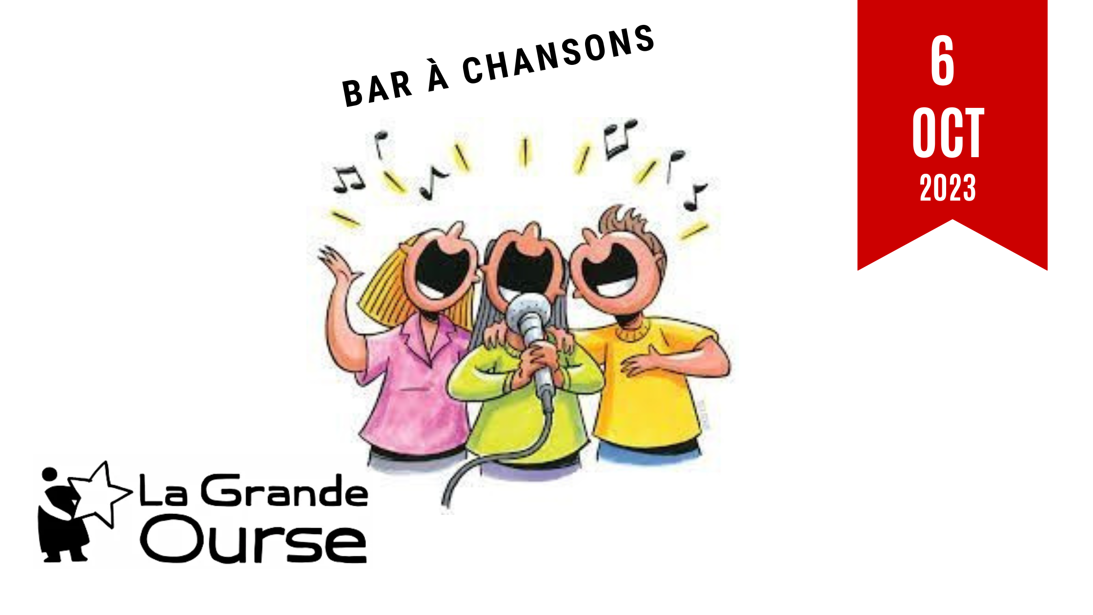 NOUVEAU ! Bar à chansons